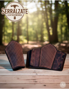 Viking King Haakon Bracelet in Brown