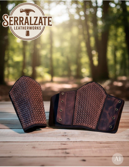 Viking King Haakon Bracelet in Brown Viking King Haakon Bracelet in Brown