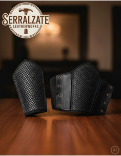 Viking King Haakon Bracelet in Black 2