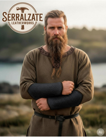 Viking King Haakon Bracelet in Black Viking King Haakon Bracelet in Black