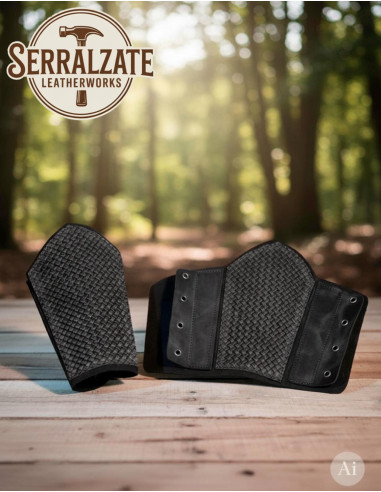 Viking King Haakon Bracelet in Black