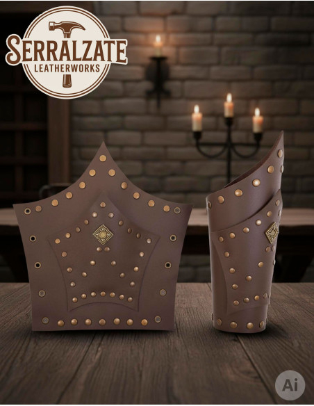 Hernán Soldier Bracelets in Brown... Hernán Soldier Bracelets in Brown...