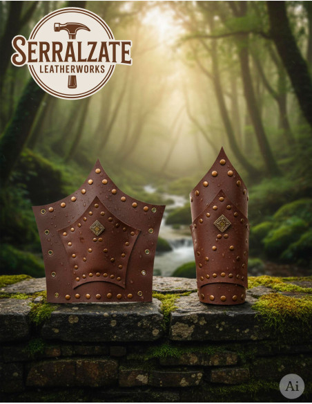 Hernán Soldier Bracelets in Brown... Hernán Soldier Bracelets in Brown...