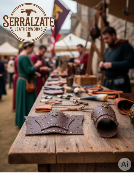 Hernán Soldier Bracelets in Brown... Hernán Soldier Bracelets in Brown...