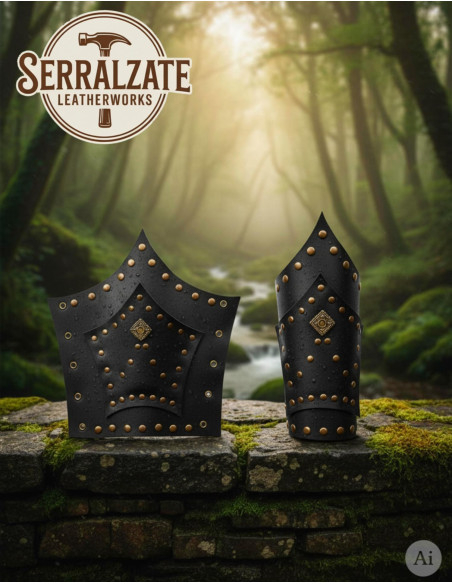 Hernán Soldier Bracelets in Black... Hernán Soldier Bracelets in Black...