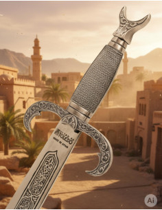 silver Arabian scimitar 2