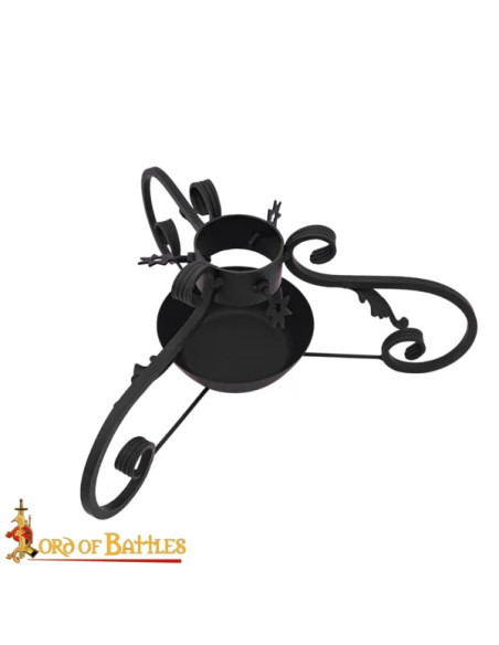 Hand-forged support for medieval... Hand-forged support for medieval...