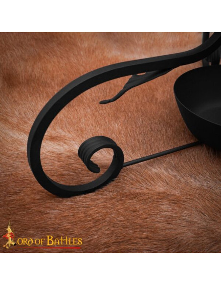 Hand-forged support for medieval... Hand-forged support for medieval...