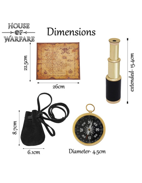 Treasure Hunt Set: compass,... Treasure Hunt Set: compass,...