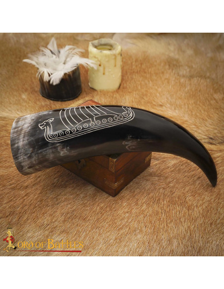 Viking Ship Horn for Drinking... Viking Ship Horn for Drinking...