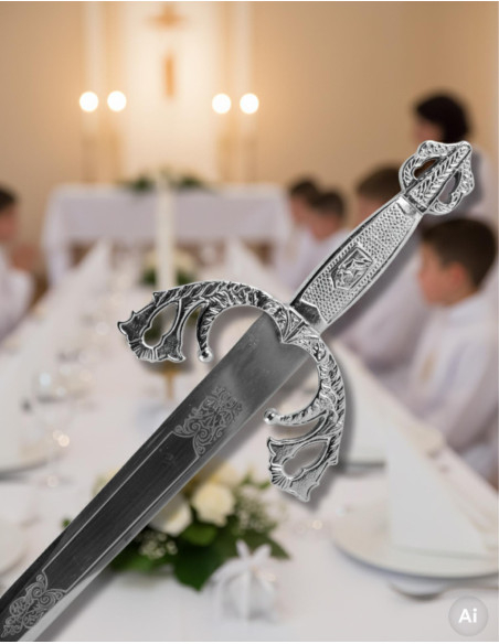Nickel-plated Tizona sword for...