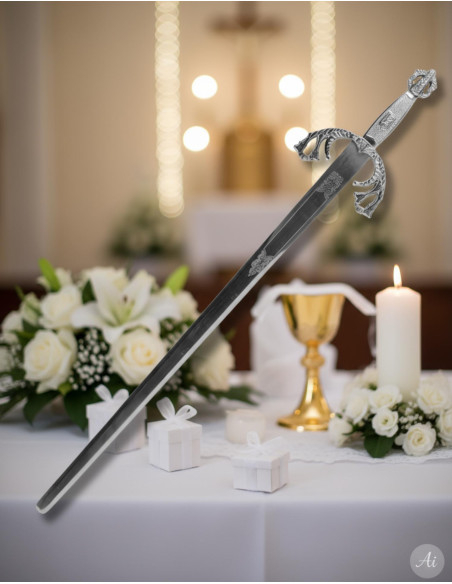 Nickel-plated Tizona sword for...