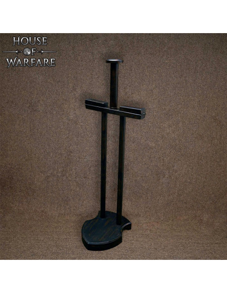 Wooden support for armor, blackened... Wooden support for armor, blackened...