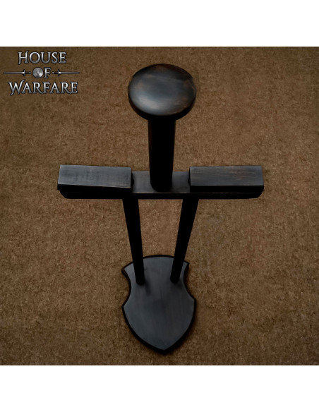 Wooden support for armor, blackened... Wooden support for armor, blackened...