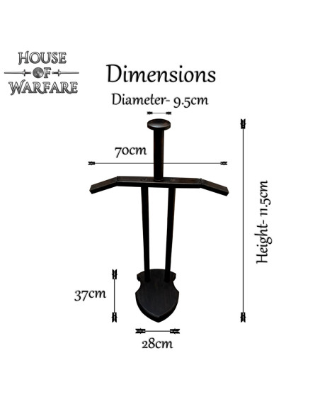 Wooden support for armor, blackened... Wooden support for armor, blackened...