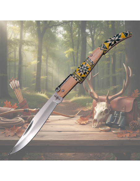 Crank Knife decorated Third from the... Crank Knife decorated Third from the...