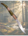 Decorated Third Ratchet Knife from the Maple Wood series (24 cm.)