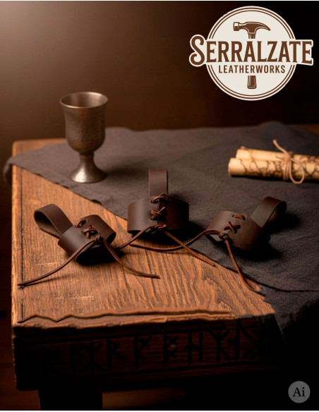 Viking horn holder for carrying a...