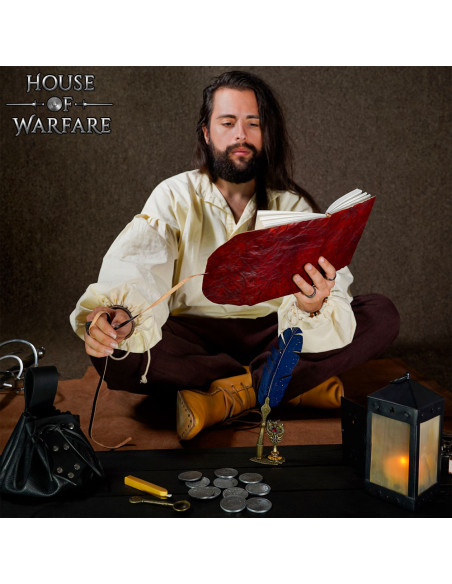 Rustic Medieval Diary with Leather... Rustic Medieval Diary with Leather...