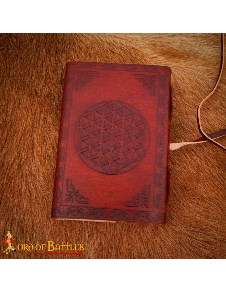 Medieval diary with leather cover... Medieval diary with leather cover...