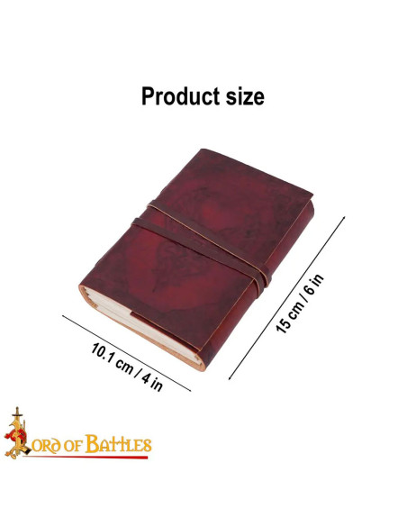 Medieval diary with leather cover... Medieval diary with leather cover...