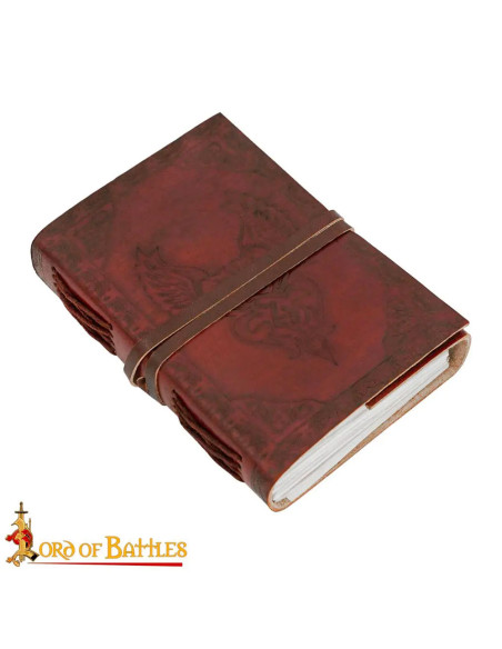 Medieval diary with leather cover... Medieval diary with leather cover...
