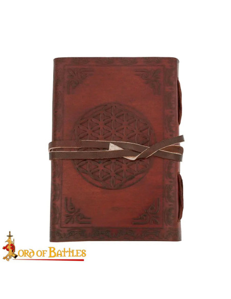Medieval diary with leather cover... Medieval diary with leather cover...