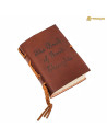 Medieval Diary Leather Cover Design The Book of Good Thoughts