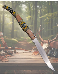 Ratchet Knife Third decorated from the Maple Wood series...