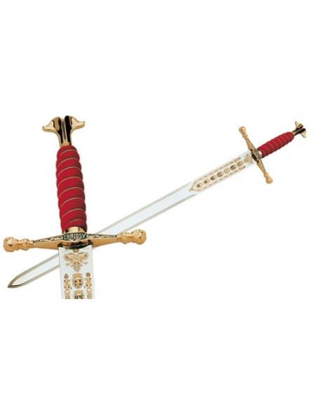 Charles V Mandoble in Gold