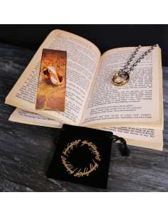 One Ring and Metal Bookmark Pack - The Lord of the Rings