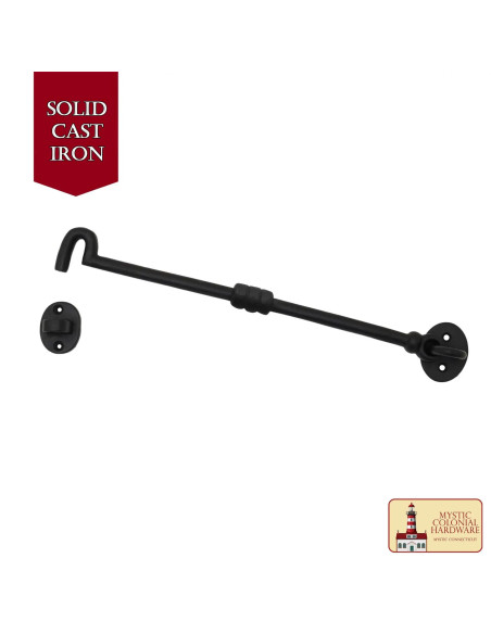 Rustic latch with hook and eye for... Rustic latch with hook and eye for...