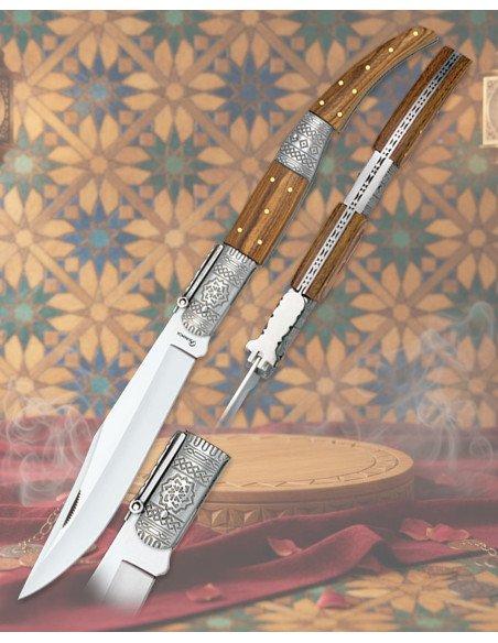 Decorated Arabic Knife number four by... Decorated Arabic Knife number four by...