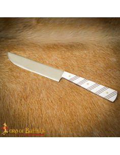 Medieval kitchen knife with bone handle, 27 cm. 2