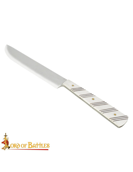 Medieval kitchen knife with bone... Medieval kitchen knife with bone...