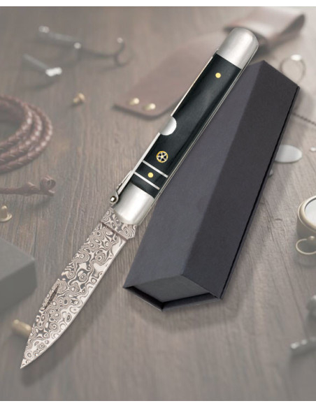 Albainox Damascus Machete Knife,... Albainox Damascus Machete Knife,...