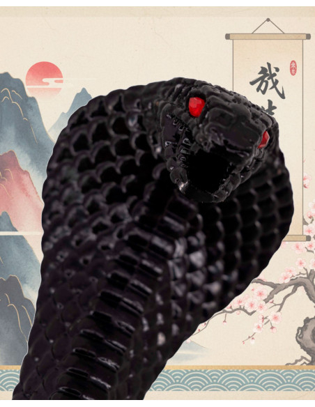 Decorative Katana with Black Cobra... Decorative Katana with Black Cobra...