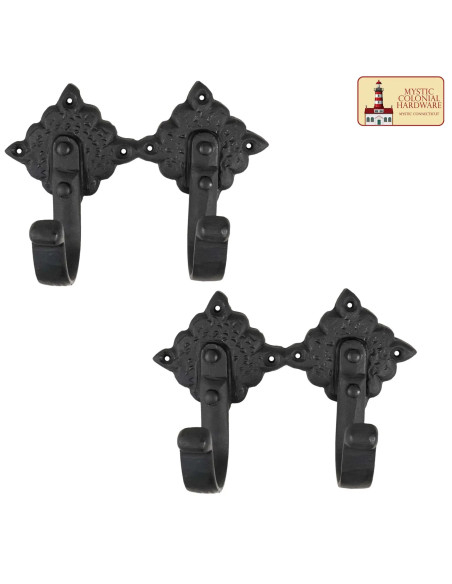 Double rustic wall-mounted support... Double rustic wall-mounted support...