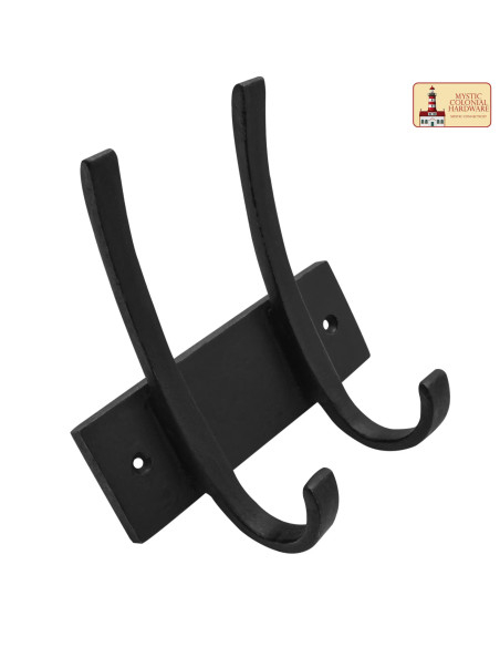 Rustic double hook for hanging... Rustic double hook for hanging...