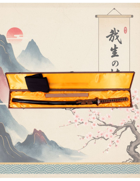 Functional Carbon Steel Blade Katana... Functional Carbon Steel Blade Katana...