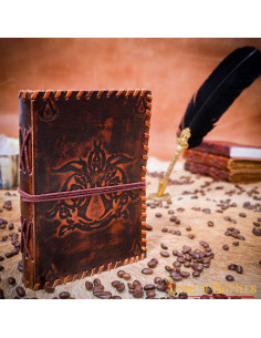 Medieval leather cover diary Assassin's Creed 2