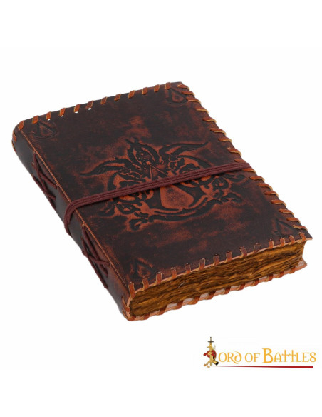 Medieval leather cover diary... Medieval leather cover diary...