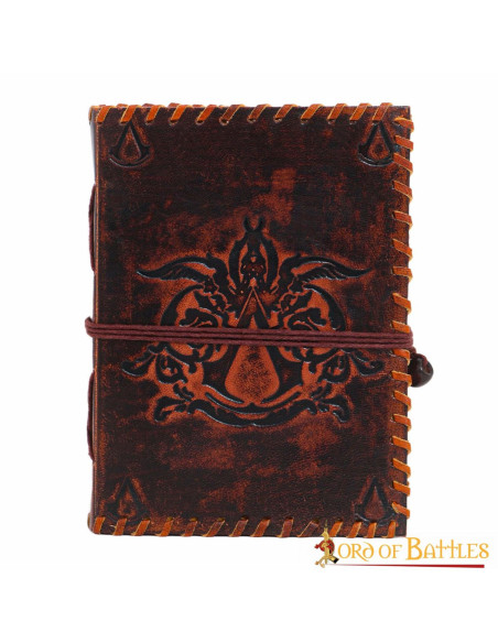Medieval leather cover diary... Medieval leather cover diary...