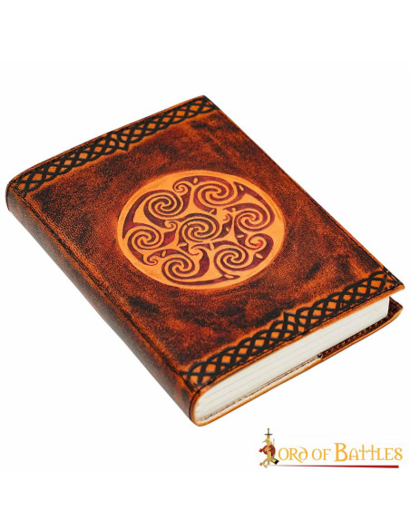 Medieval leather cover notebook...
