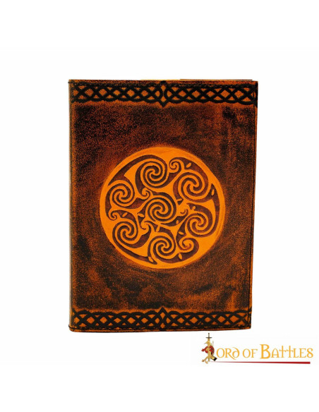 Medieval leather cover notebook...