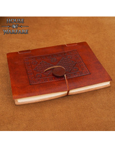 Medieval Diary with embossed leather cover design 2