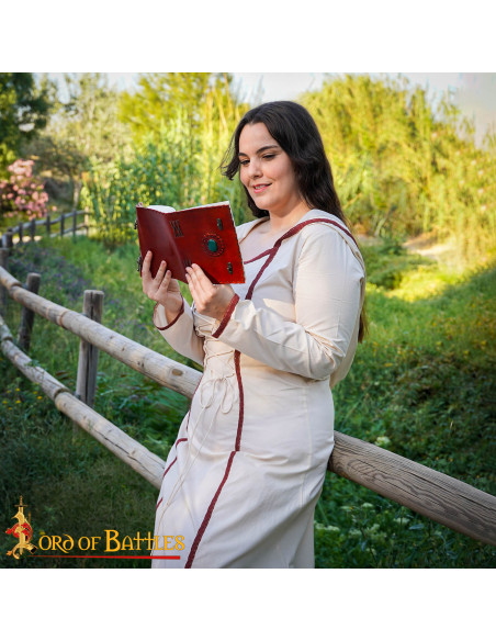 Medieval diary with leather cover,... Medieval diary with leather cover,...