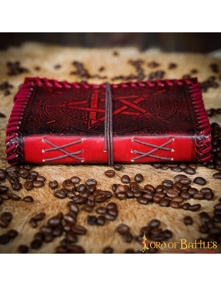 Medieval leather cover diary Celtic... Medieval leather cover diary Celtic...
