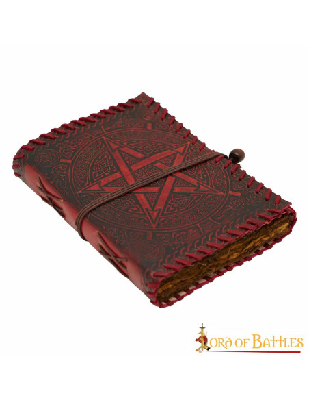 Medieval leather cover diary Celtic... Medieval leather cover diary Celtic...