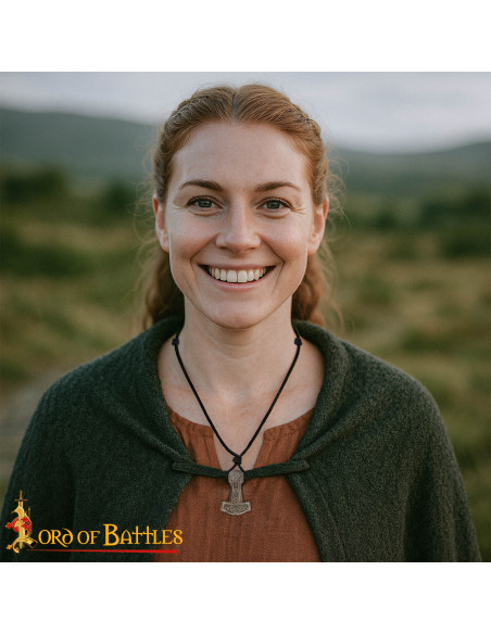 Viking Pendant Mjölnir in cast...